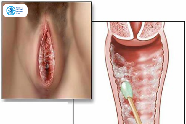 Candida phát triển mạnh mẽ