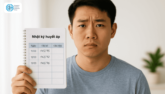 viết nhật ký huyết áp