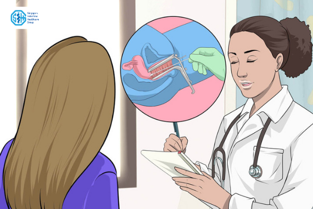 Bác sĩ chẩn đoán phụ khoa