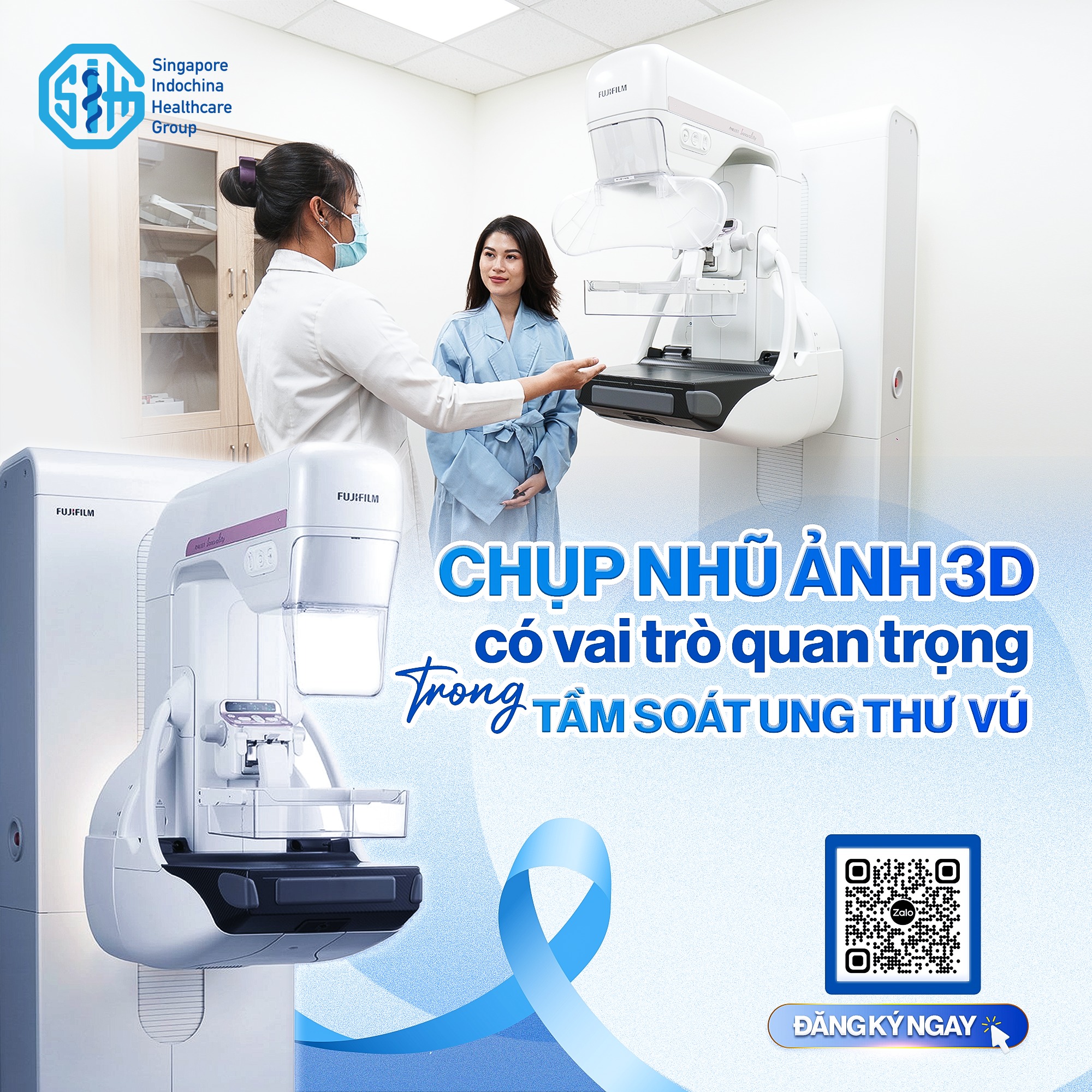 Chụp nhũ ảnh 3D tại SIHG