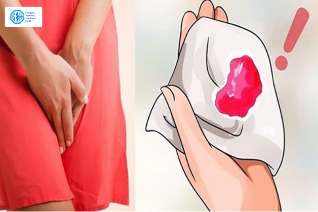 Phụ nữ lo lắng vì hiện tượng ra máu ngoài kỳ kinh nguyệt bất thường